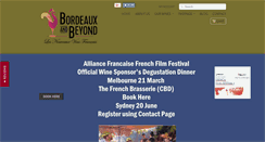 Desktop Screenshot of bordeauxandbeyond.com